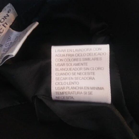 Worthington Stretch women's size 4 black pencil skirt - Picture 13 of 14